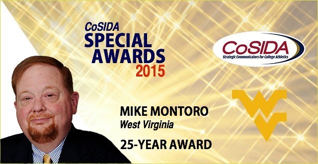 Special Awards Salute: Mike Montoro (West Virginia), 25-Year Award